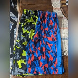 Boys YLG Nike/UA Basketball Shorts Lot.